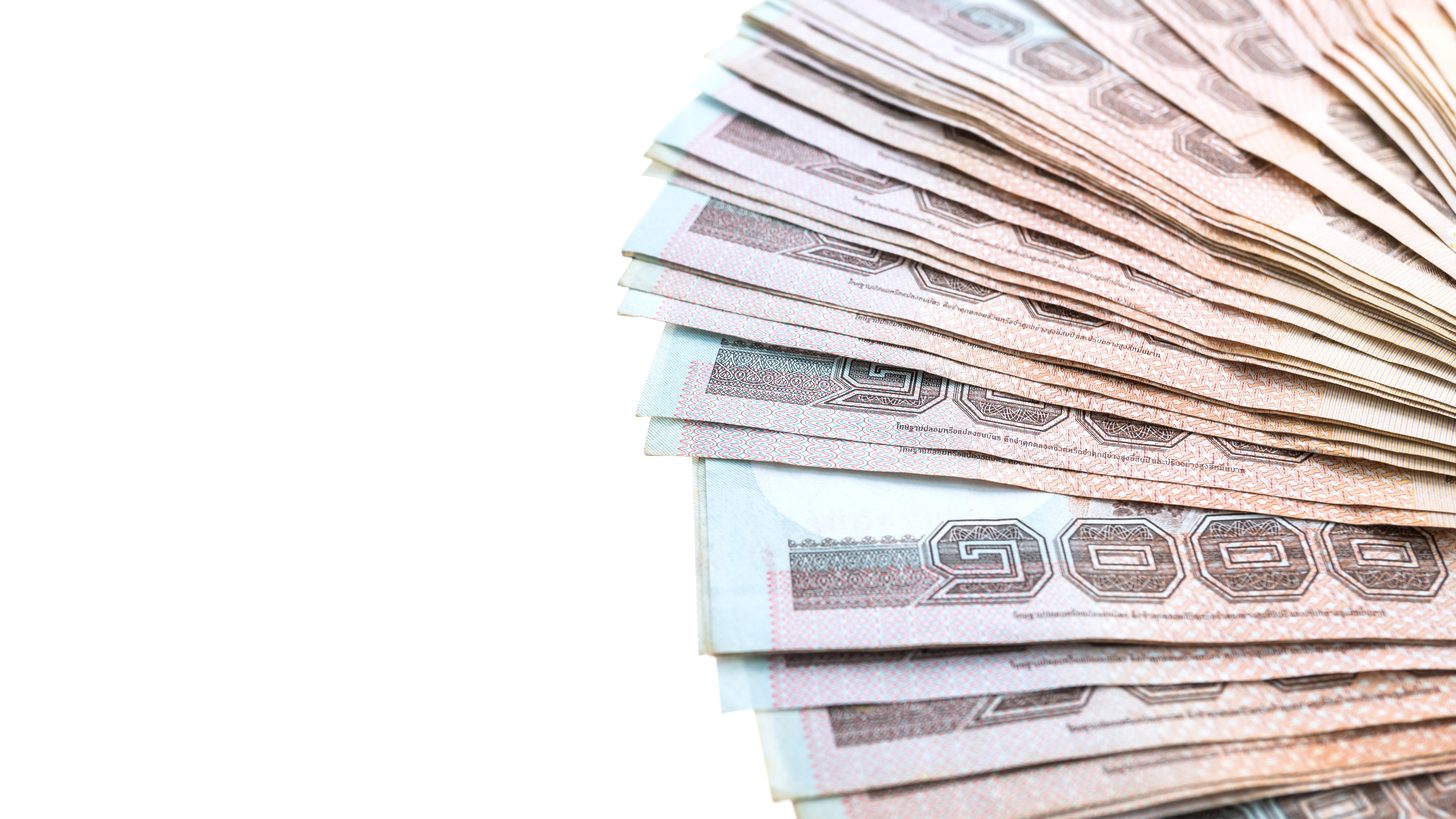 Thai baht banknotes