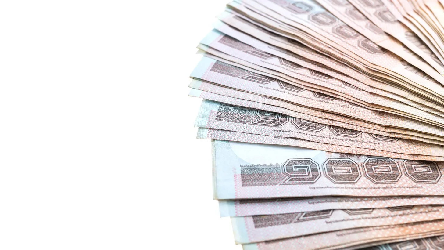 Thai baht banknotes