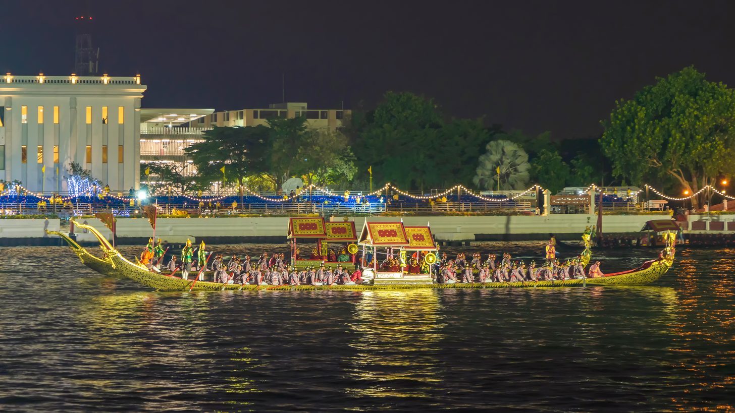 Bangkok's River Fills With Royal Barges Until November, and Nobody Told Your Client