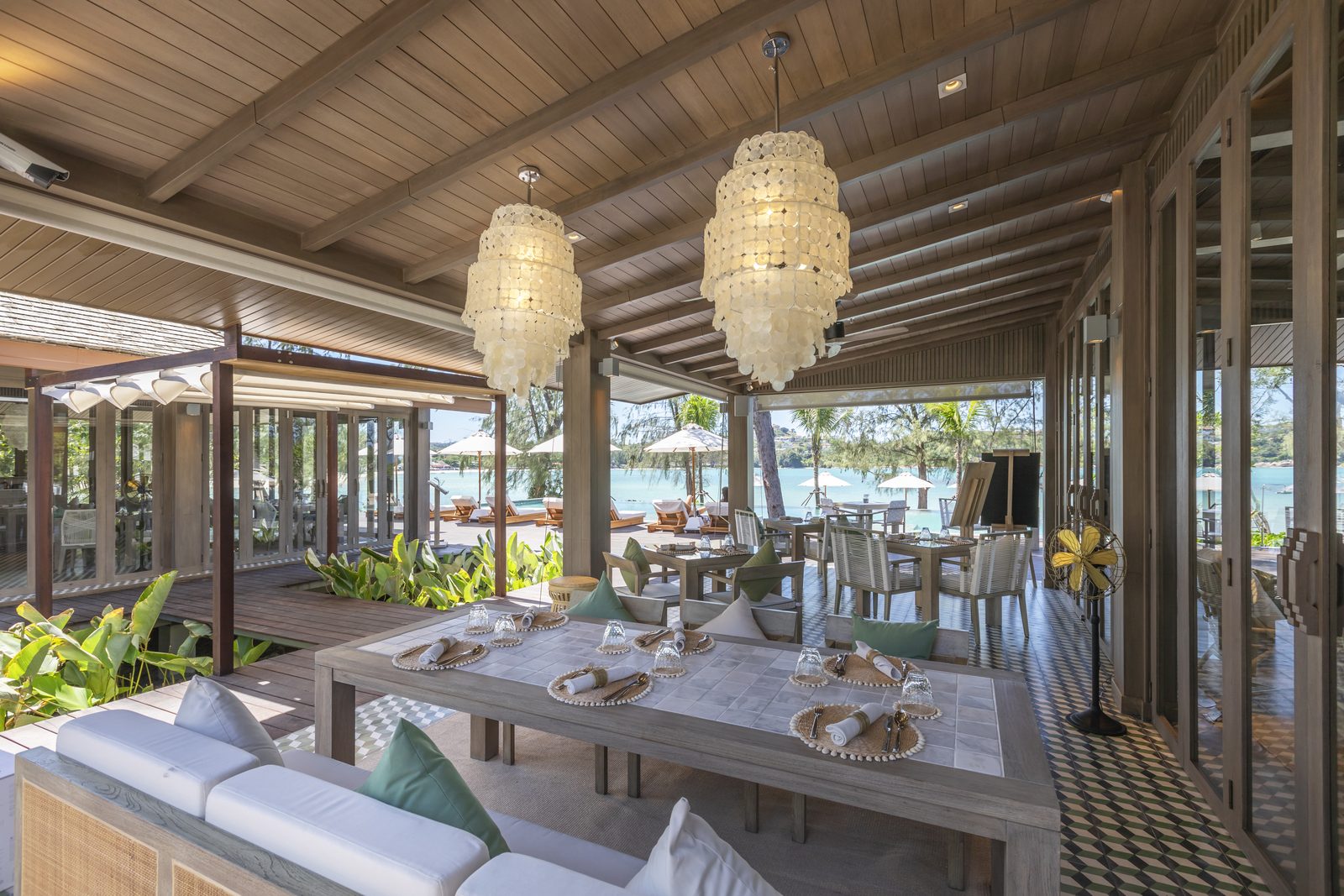 HUE all-day dining restaurant at Cape Fahn Hotel, Samui