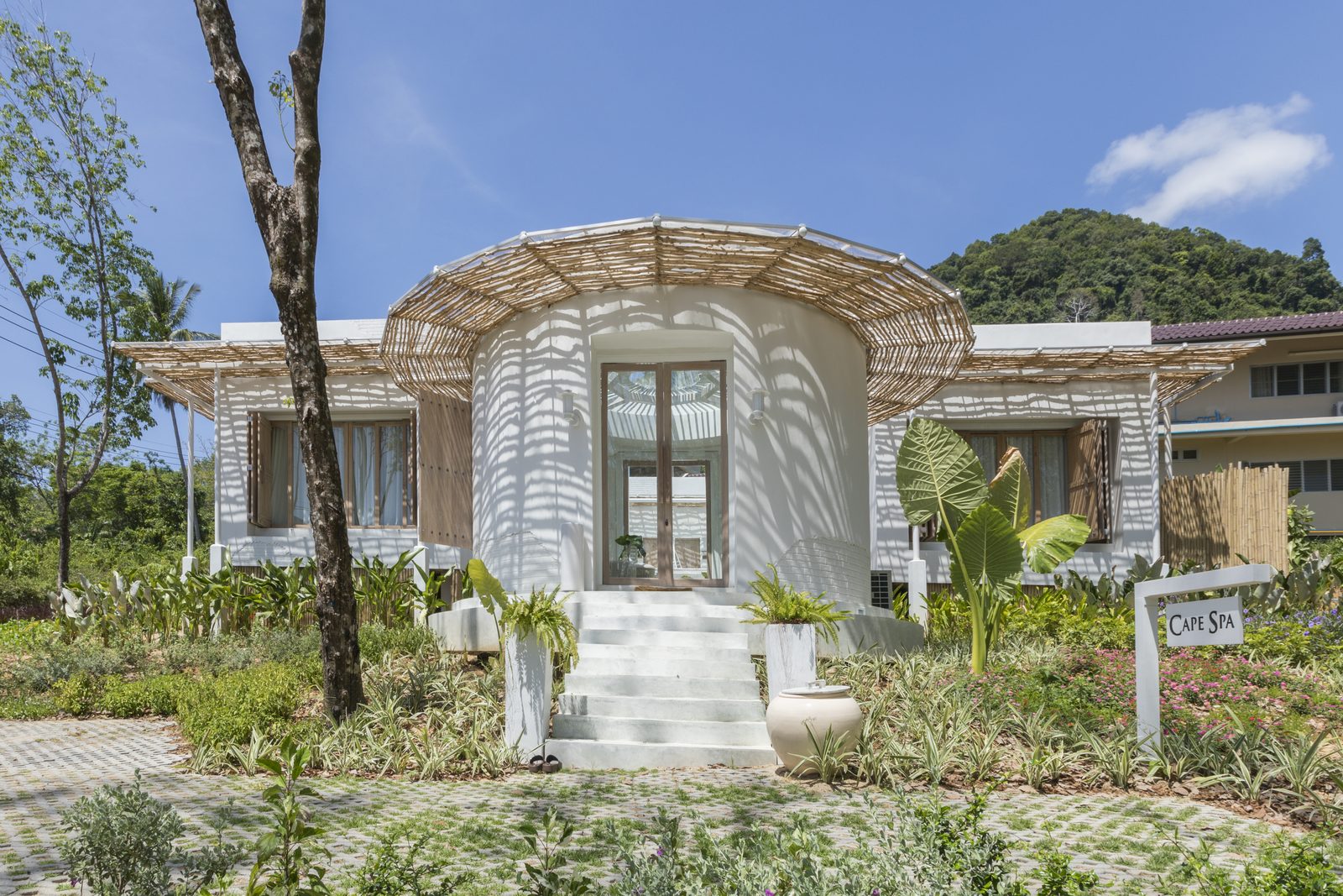 Cape Spa building in the gardens of Cape Kudu Hotel, Koh Yao Noi