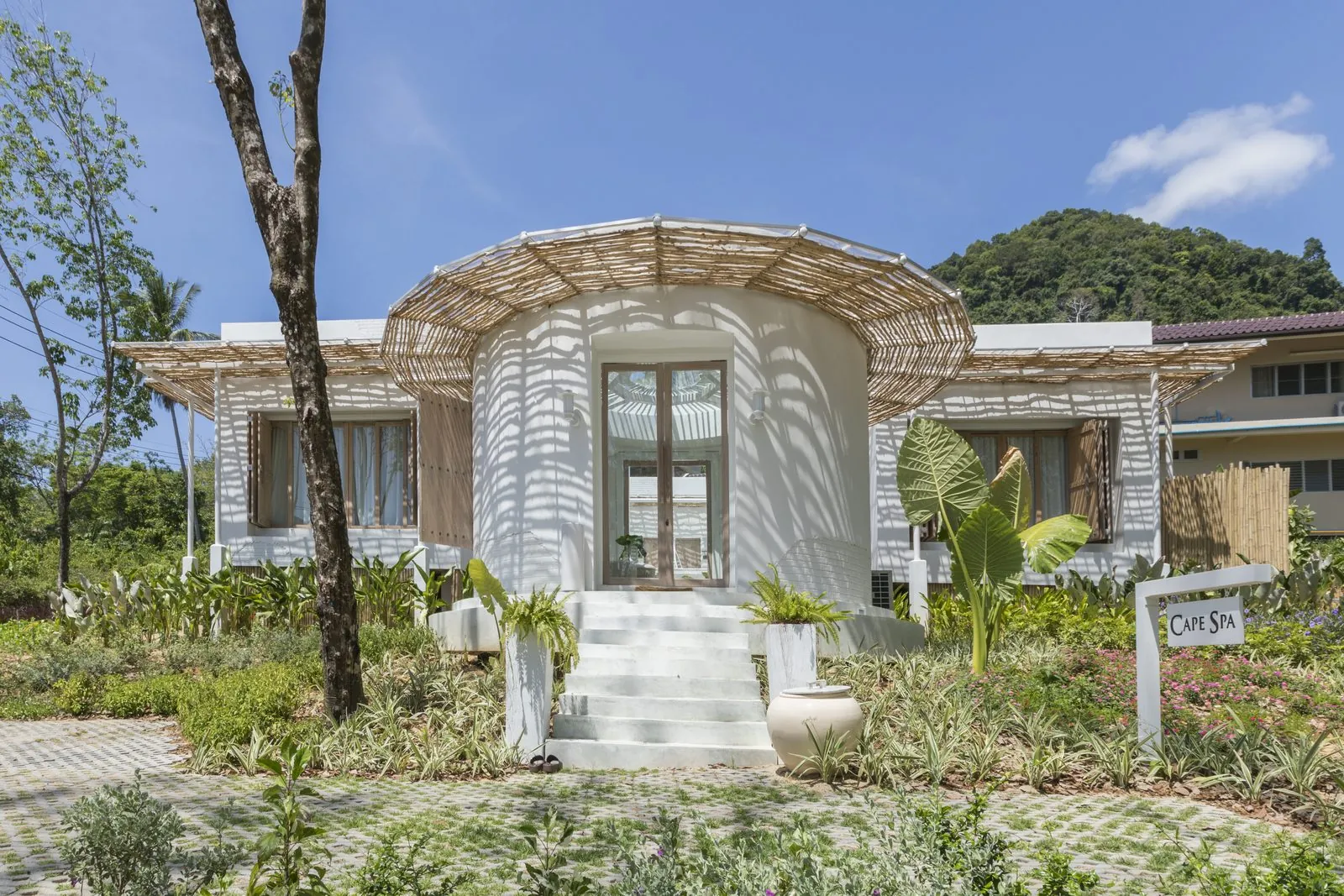 Cape Spa building in the gardens of Cape Kudu Hotel, Koh Yao Noi