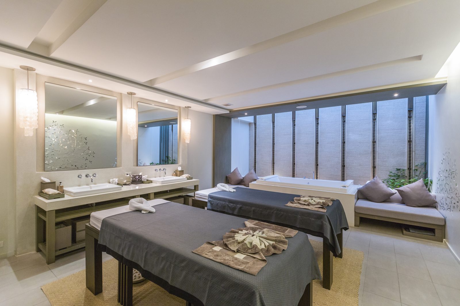 Couples treatment room at Cape Spa, Cape Nidhra Hotel, Hua Hin