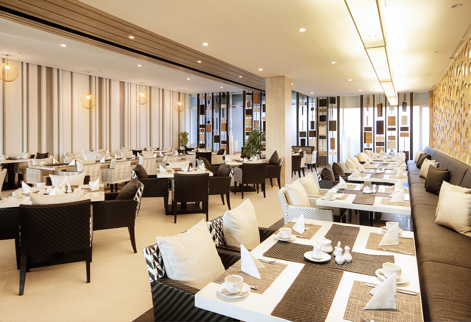 Tapestry Restaurant dining room at Classic Kameo Hotel, Rayong