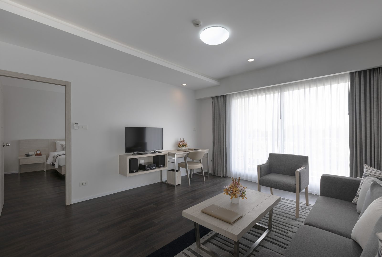 One Bedroom Suite living area at Kantary 304 Hotel, Prachinburi