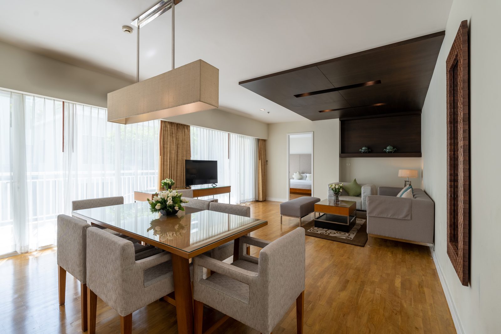 Two Bedroom Suite dining and living room at Kantary Hills Hotel, Chiang Mai