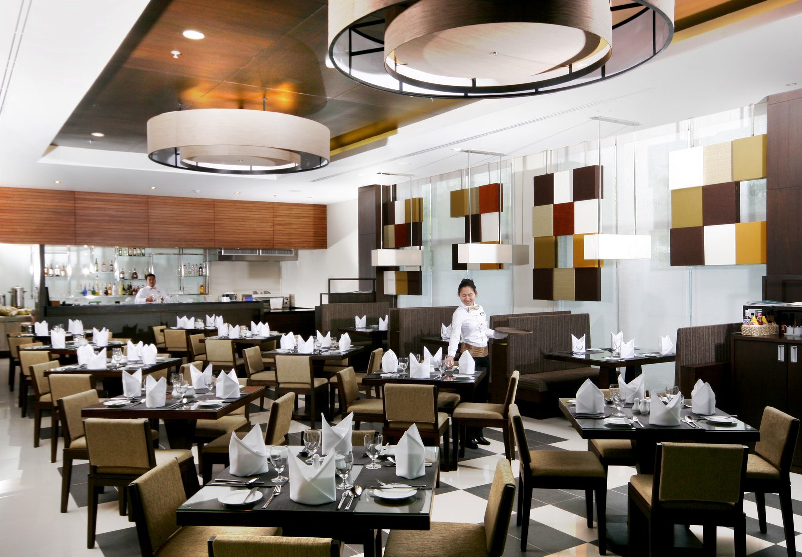 California Steak restaurant dining room at Kantary Hotel, Ayutthaya