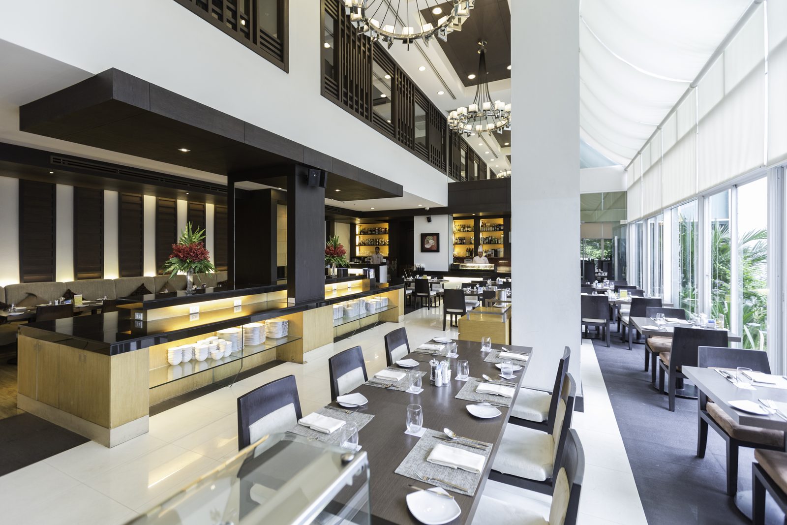The California Steak Restaurant dining room at Kantary Hotel, Kabinburi