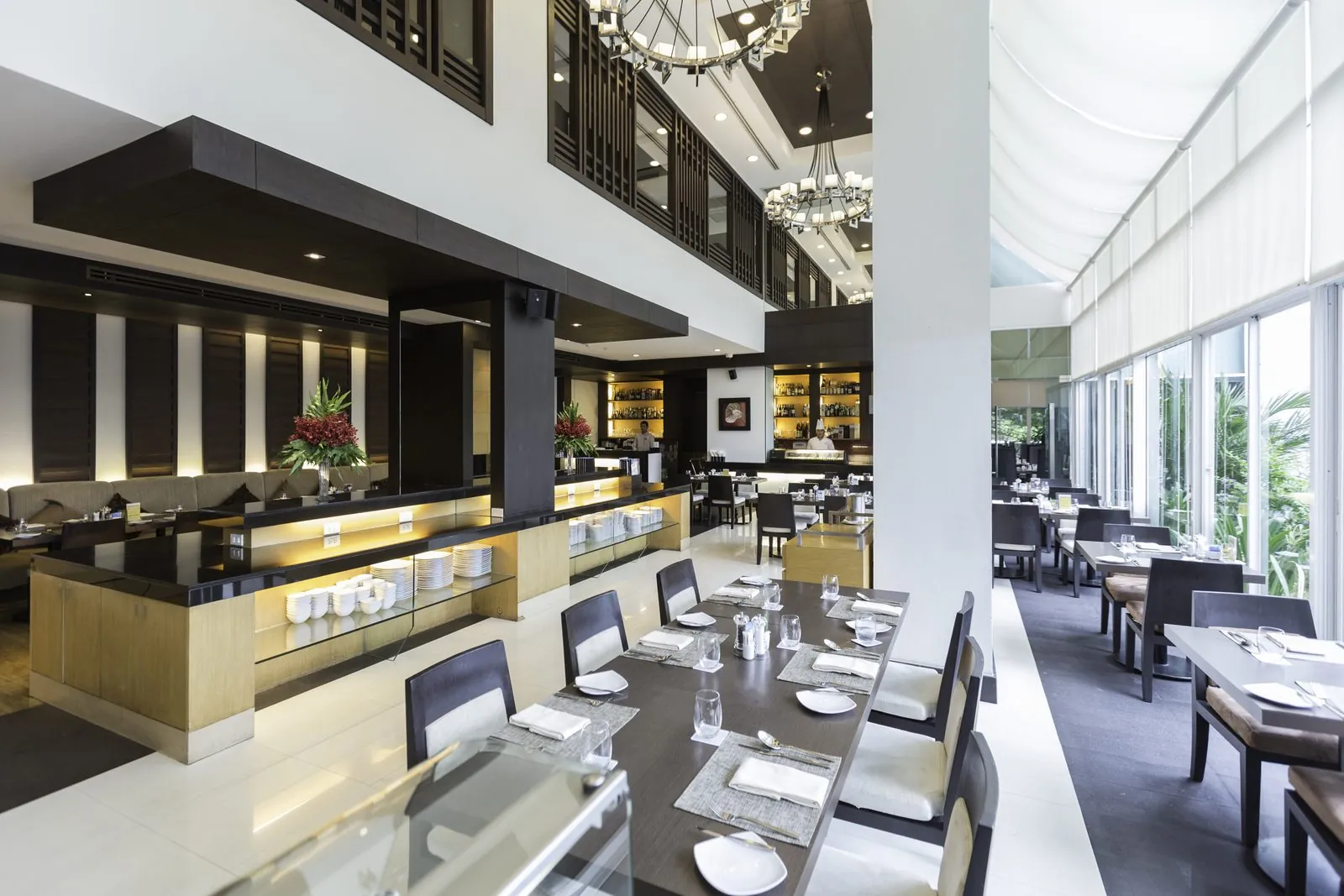 The California Steak Restaurant dining room at Kantary Hotel, Kabinburi