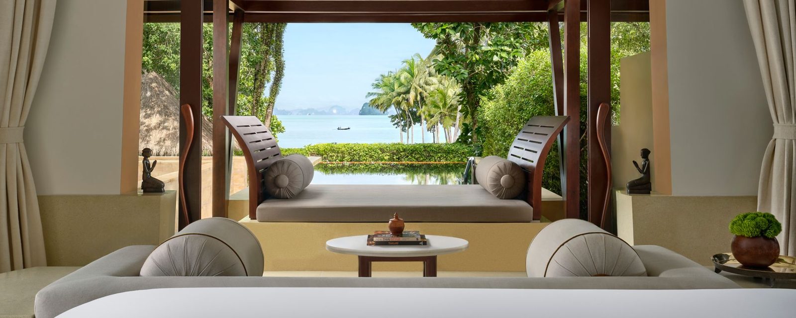 Reserve Pool Villa Sea View at Phulay Bay, a Ritz-Carlton Reserve, looking out to the sea