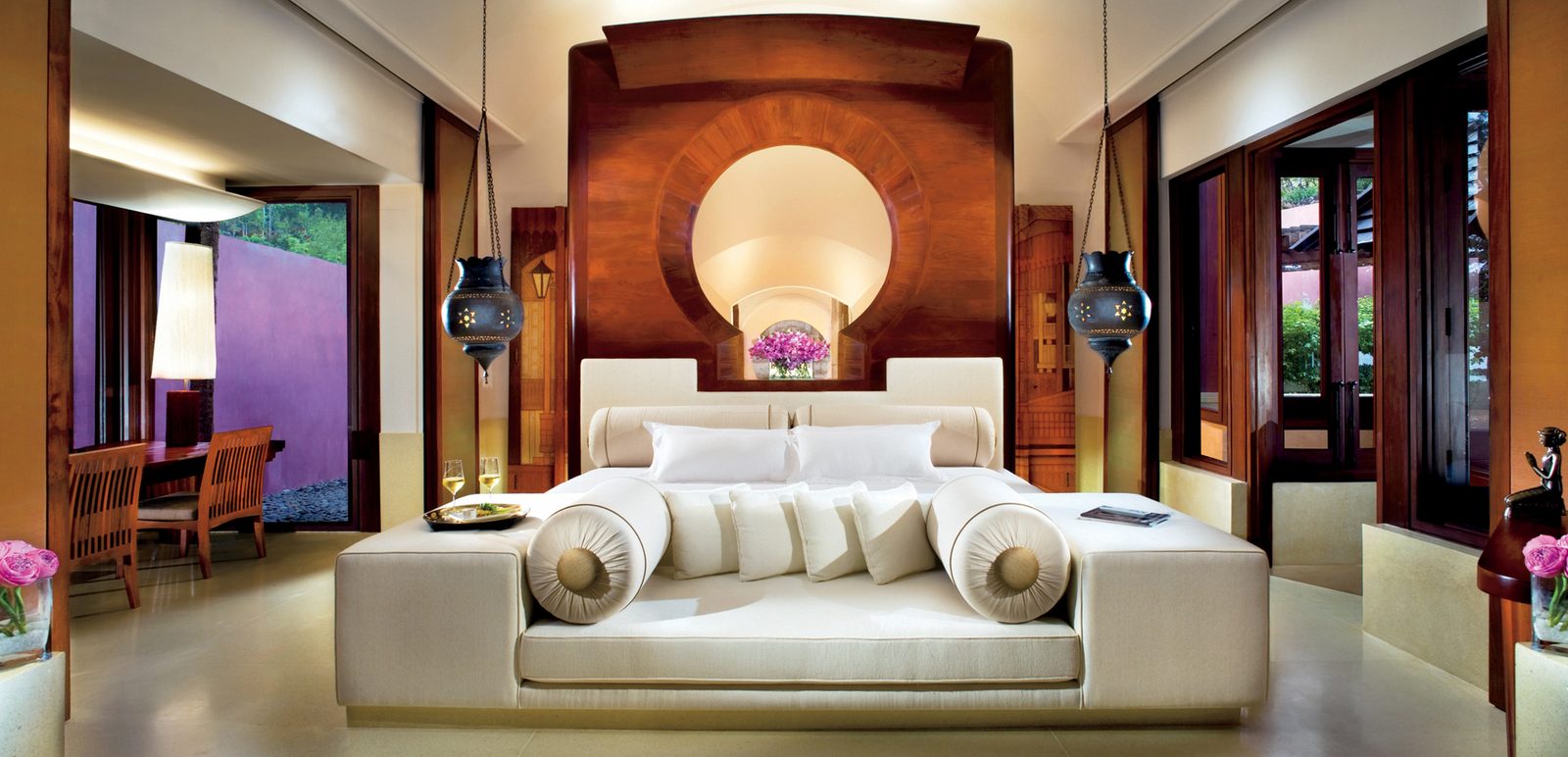 Bedroom of a Royal Beach Villa at Phulay Bay, a Ritz-Carlton Reserve