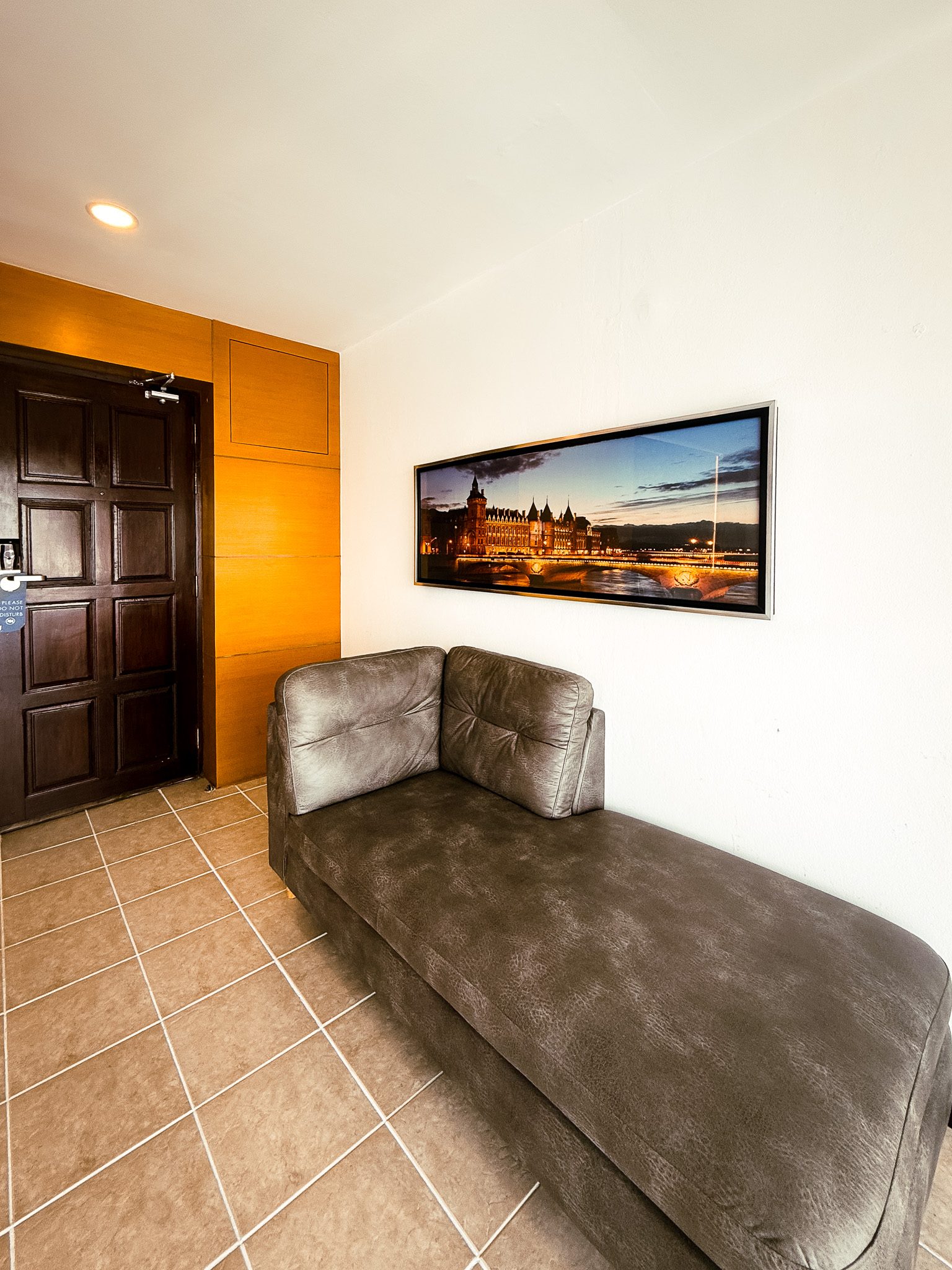 Seating area of the Premier Studio Suite at The Holiday Resort Pattaya