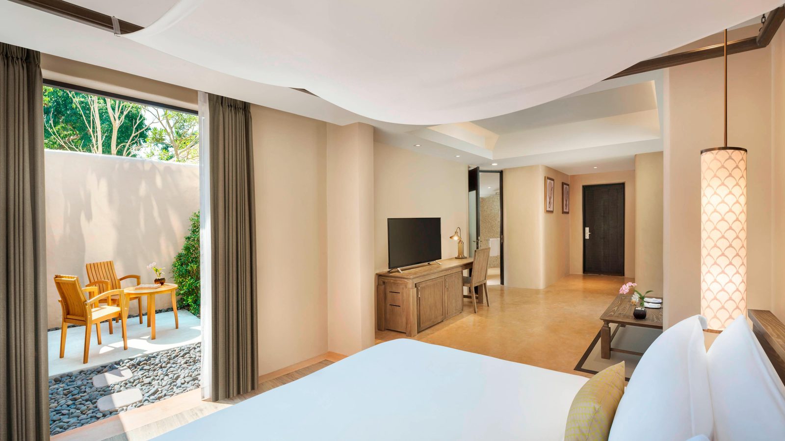 King Grand Deluxe Guest Room with terrace at The Naka Island, Phuket