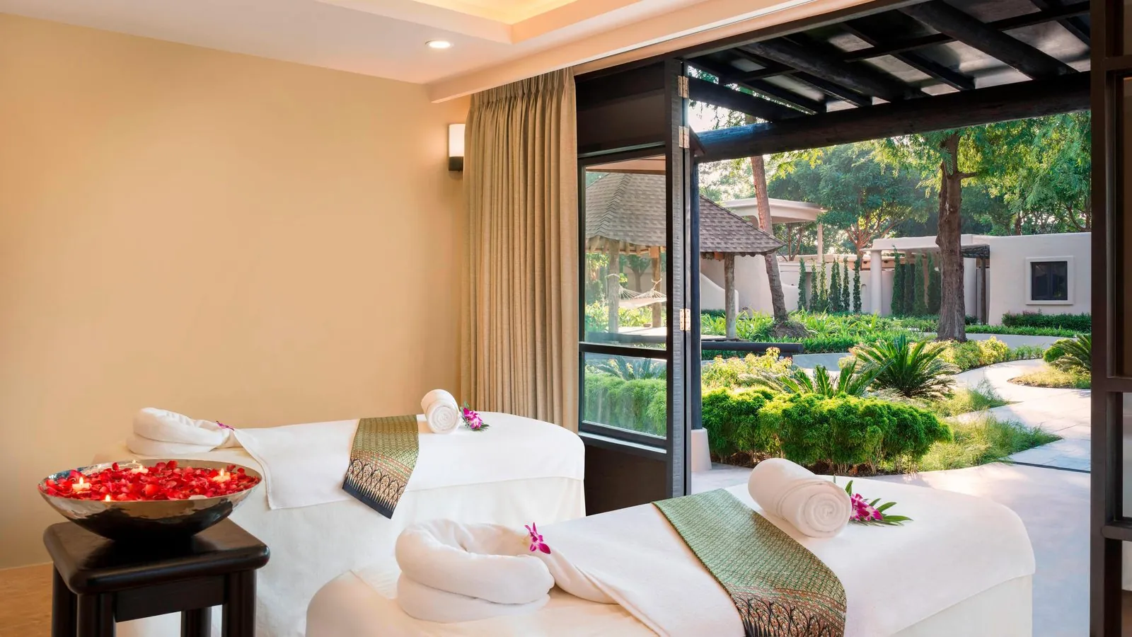 Couple's treatment room at Spa Naka by HARNN, The Naka Island, Phuket