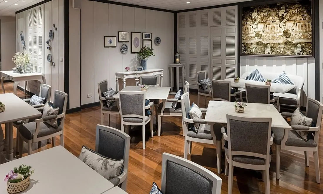 Dining room of the Thai restaurant at The Raweekanlaya Bangkok