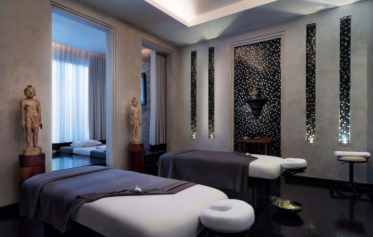 Twin treatment room at Opium Spa, The Siam, Bangkok