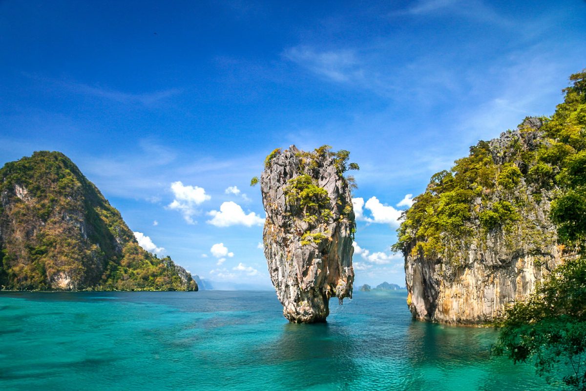 James Bond Island in Phang Nga Bay — a HYPE Yacht private charter stop
