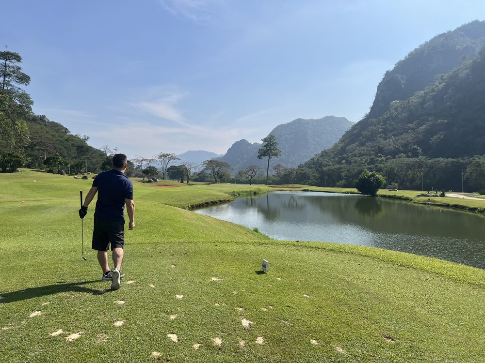 Thailand golf course fairway